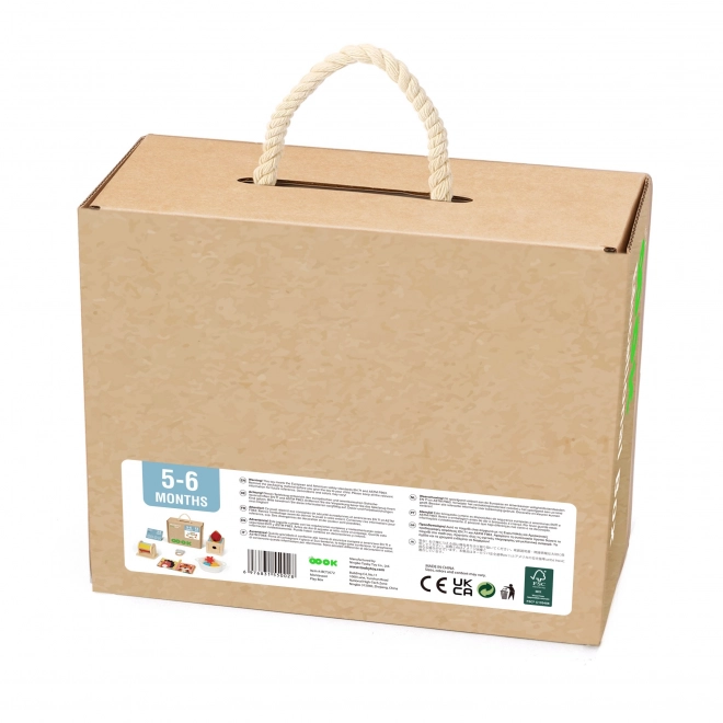 Grande boîte éducative Montessori Tooky Toy 6 en 1