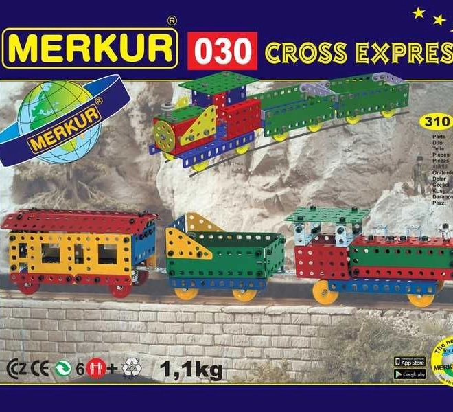 Jeu de construction Merkur Cross Express 10 modèles
