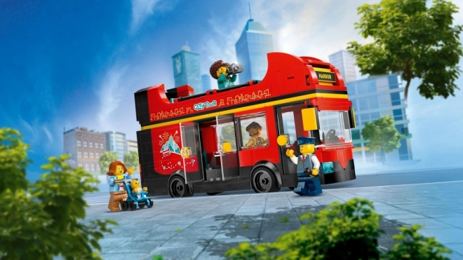 LEGO City 60407 Bus touristique rouge à deux étages