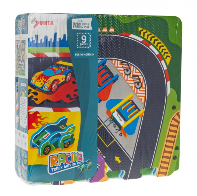 Tapis de Puzzle Piste de Rallye