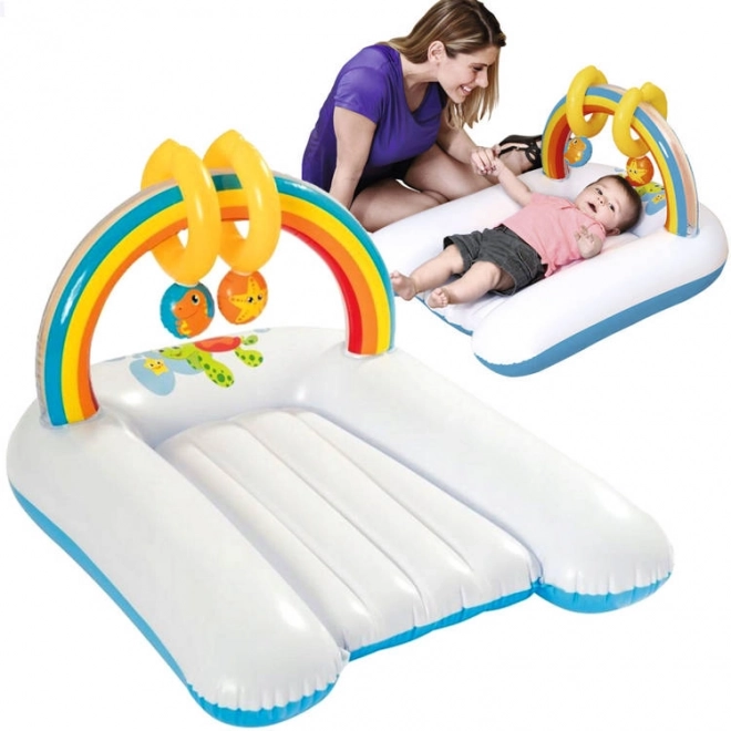 Tapis à langer gonflable pour enfants Bestway avec jouets amusants