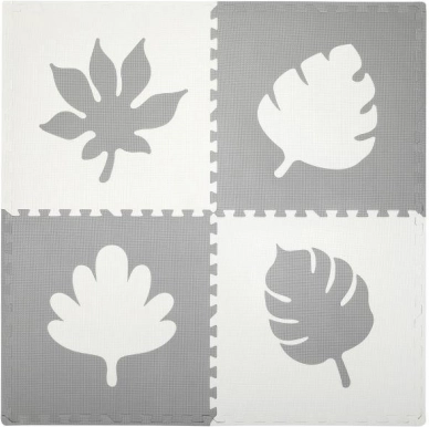 Tapis de jeu puzzle en mousse MoMi FELI gris
