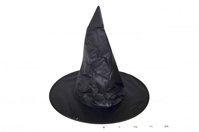 Chapeau de sorcière noir 35x35 cm