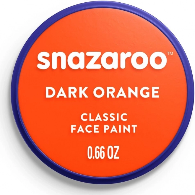 Peinture visage Snazaroo orange foncé 18ml
