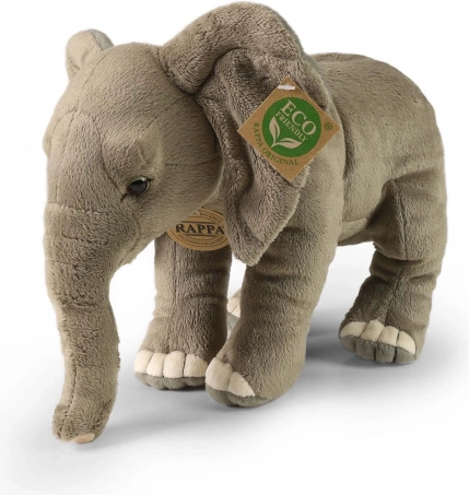éléphant d’Afrique en peluche 28 cm éco-responsable