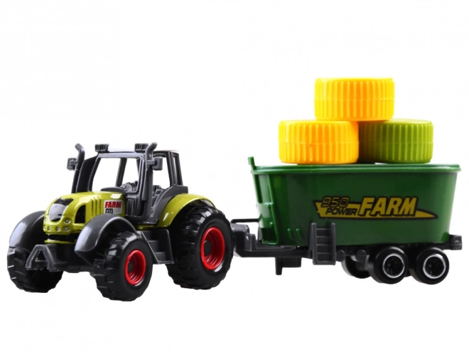Ensemble de tracteurs moissonneuses-batteuses agricoles ZA4366