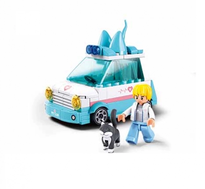 Sluban M38-B1212A Véhicule vétérinaire pour animaux de compagnie