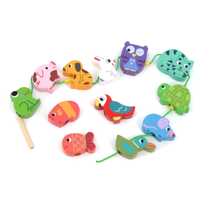 Formes animales colorées et amusantes