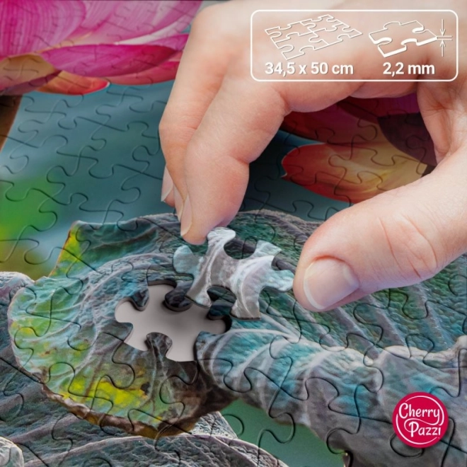 Puzzle Fleurs de lotus roses 500 pièces