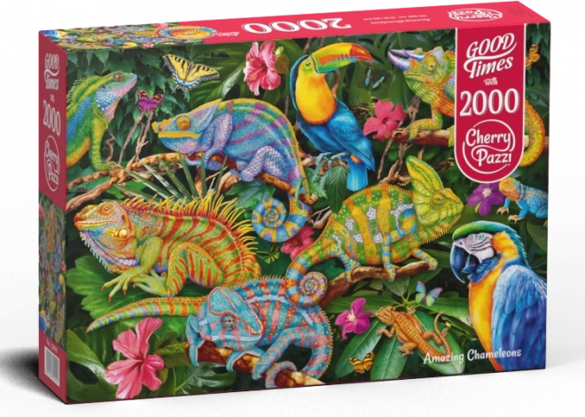 Puzzle Incroyables Caméléons 2000 pièces