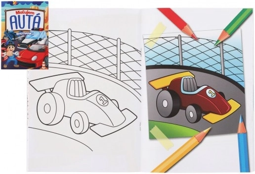 Coloriages Je peins des voitures