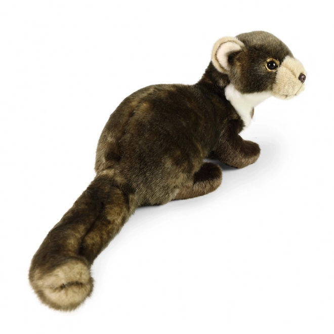 Martre en peluche debout 24 cm ÉCOLOGIQUE