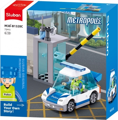 Voiture de police Sluban Metropolis