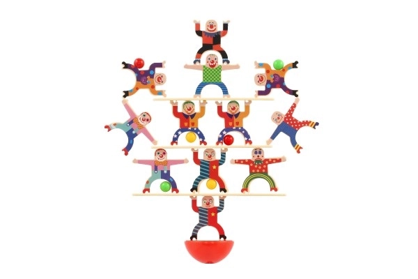 Jeu de balance mini Hercule en plastique 26 pièces 3 couleurs dans une boîte 21x19x3,5cm