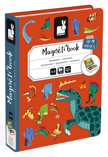 JANOD Magnetibook Dinosaures