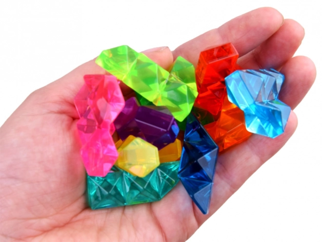 Puzzle en diamants colorés