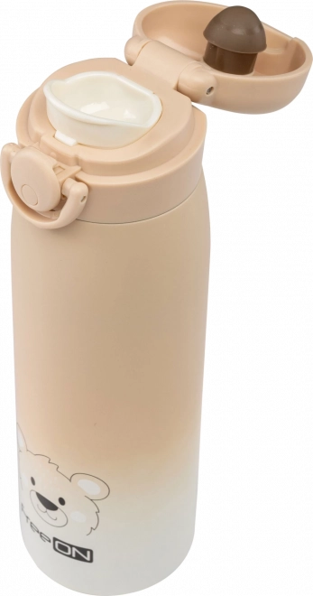 Thermos en acier inoxydable FreeON Beige 480 ml