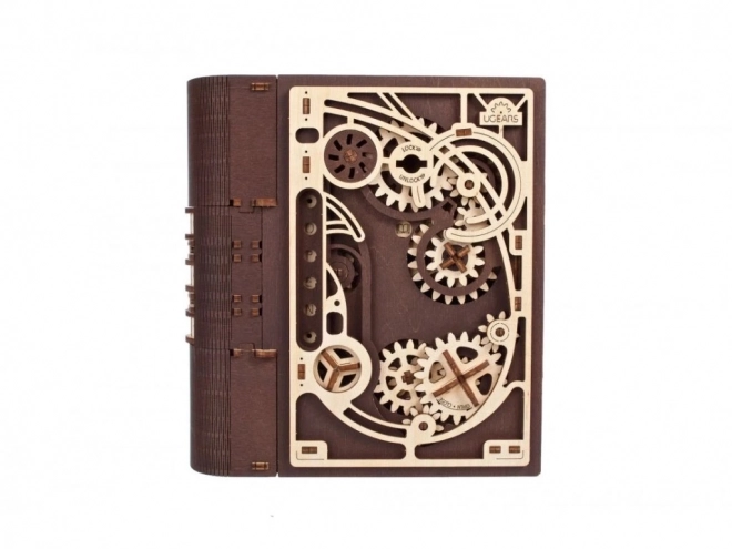 Ugears 3D puzzle mécanique en bois Livre des secrets