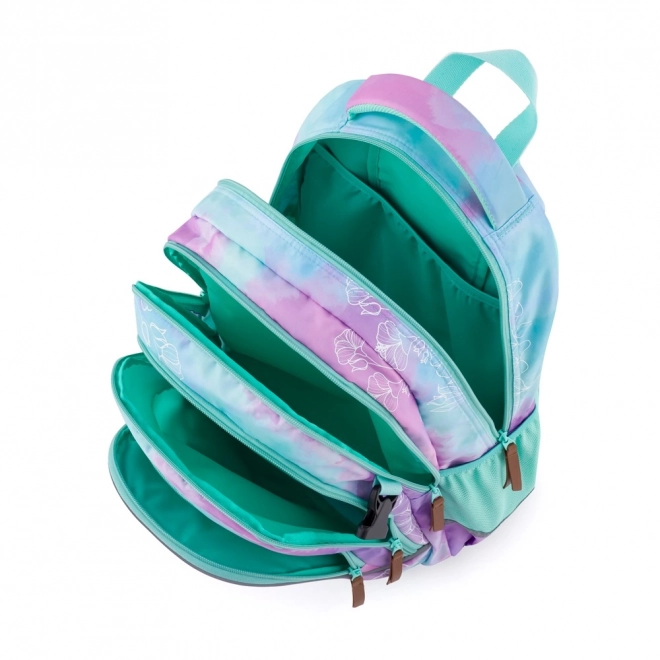Sac à dos étudiant OXY Scooler fleurs