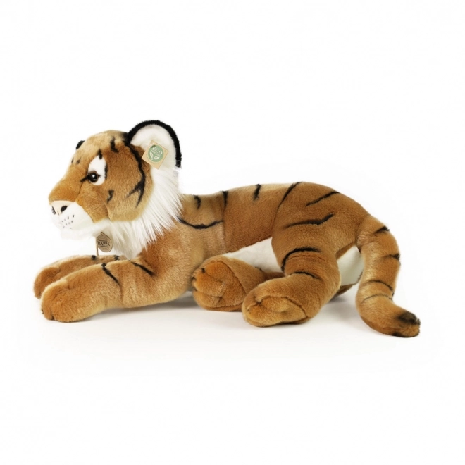 Tigre en peluche brun 60 cm ÉCOLOGIQUE
