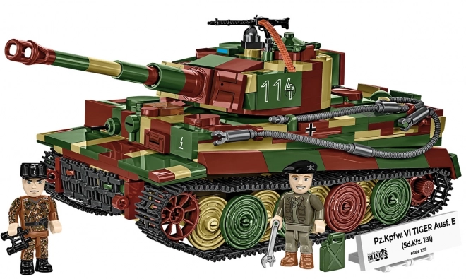 Modèle de char Tiger I de 870 pièces