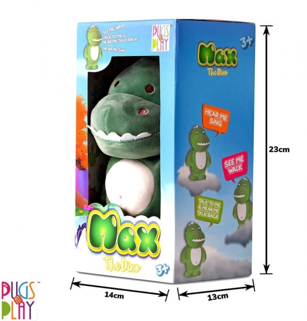 Dinosaure interactif Max vert
