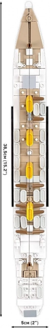 Modèle de navire H.M.H.S. Britannic 1:700
