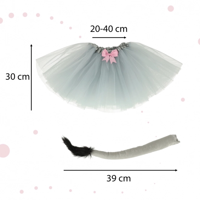 Costume d'âne en 7 pièces