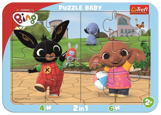 Puzzle pour enfants TREFL Bing joue 2 en 1
