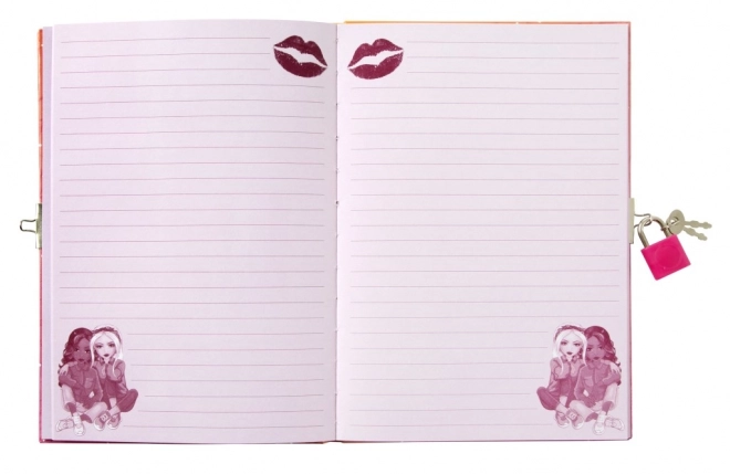 Agenda avec cadenas A5 Besties