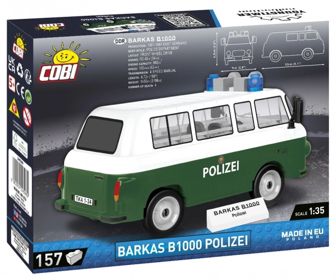 Blocs de construction Barkas B1000 Polizei