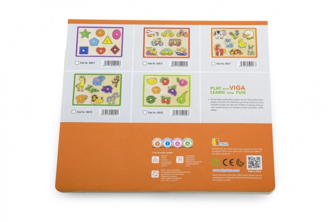 Puzzle en bois Ferme des animaux Viga