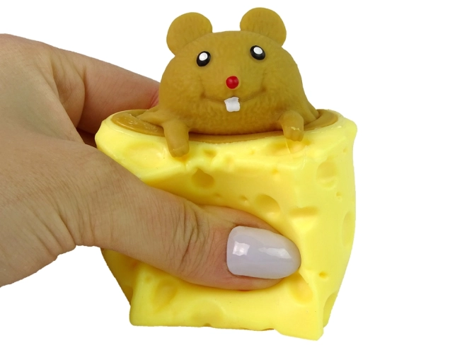 Souris Sensorielle Squishy Fromage Pop It