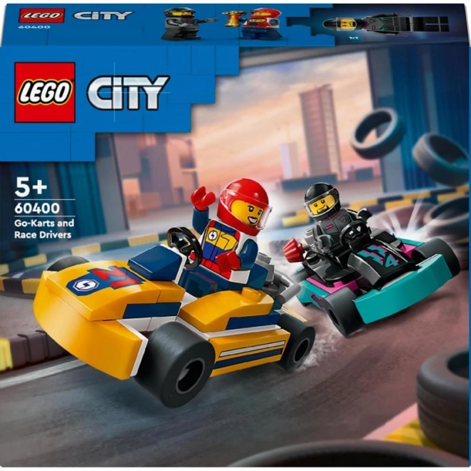 LEGO® City 60400 Kartings avec pilotes
