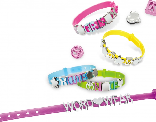 Création de bracelets avec lettres – kit créatif pour enfants