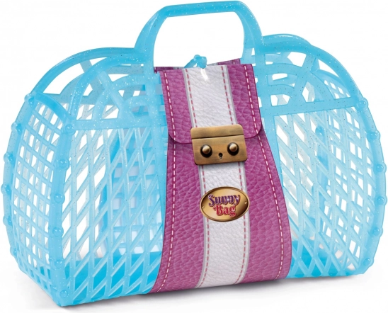 Sac de courses en plastique ANDRONI – bleu