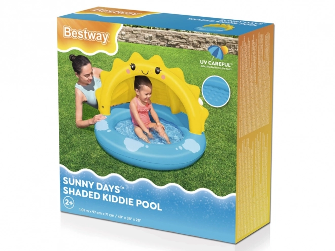 Piscine pour enfants avec toit Soleil
