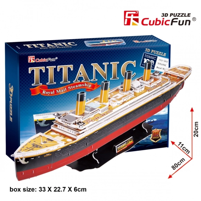 Puzzle 3D Titanic