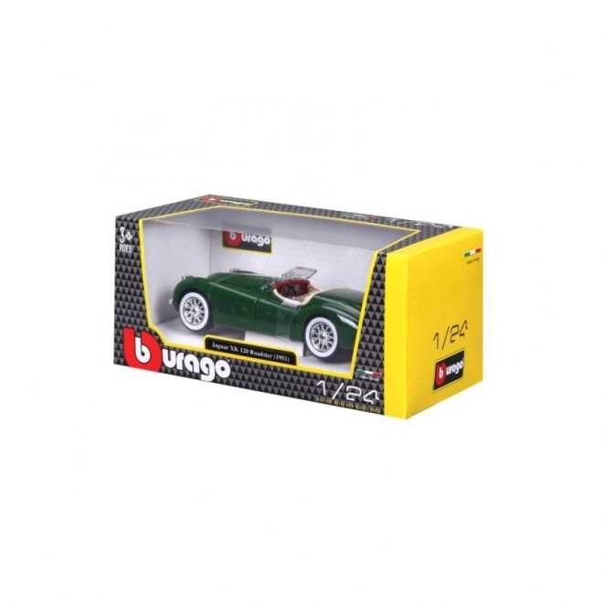 Bburago 1:24 Jaguar XK 120 Roadster (1951) vert 18-22018