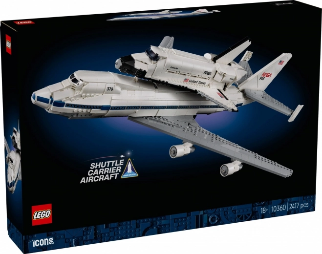 LEGO Icons NASA Shuttle Carrier – Boeing 747 avec la navette Enterprise