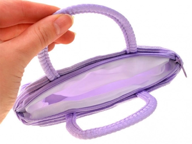 Trousse cosmétique pour filles à fermeture éclair