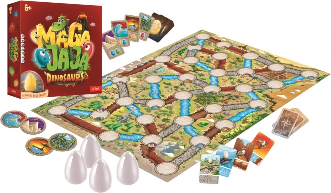 Magajaja Dinosaures jeu de société dans une boîte 26x26x8cm