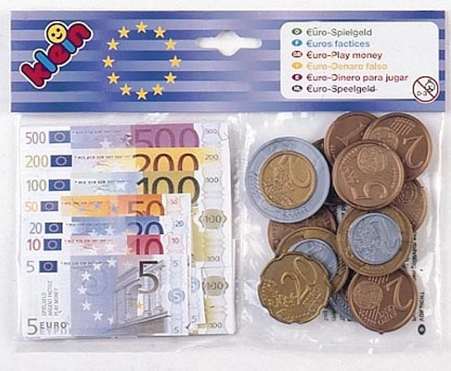 Billets et pièces en euro