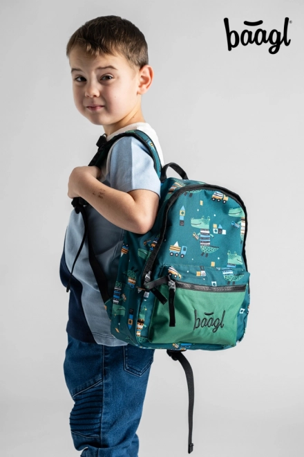 BAAGL Sac à dos préscolaire Crocodile