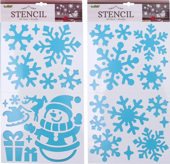 Gabarits décoratifs pour neige Noël