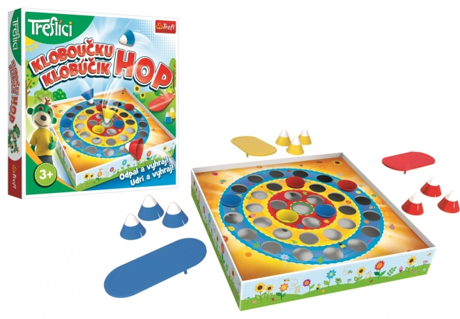 Jeu de chapeau, hop ! Treflíci