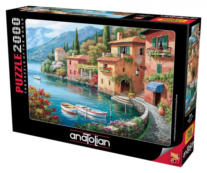 Puzzle Vesničko u Jezera 2000 pièces