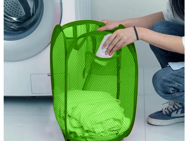 Panier pliant pour linge et jouets