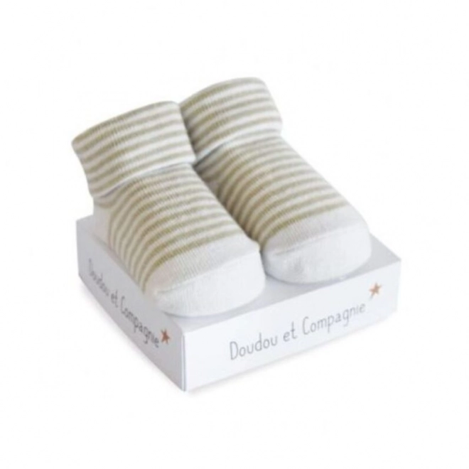 Doudou Chaussettes universelles 0-6 mois 1 paire