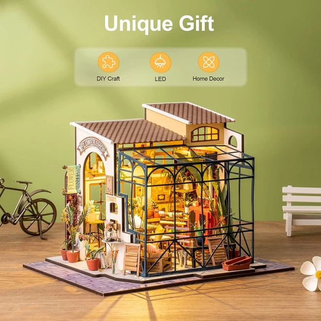 Fleuriste Emily - Maison miniature DIY